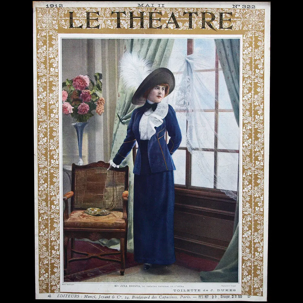 Le Théâtre (15 Mai 1912), Le Dieu Bleu, Ballets Russes 1
