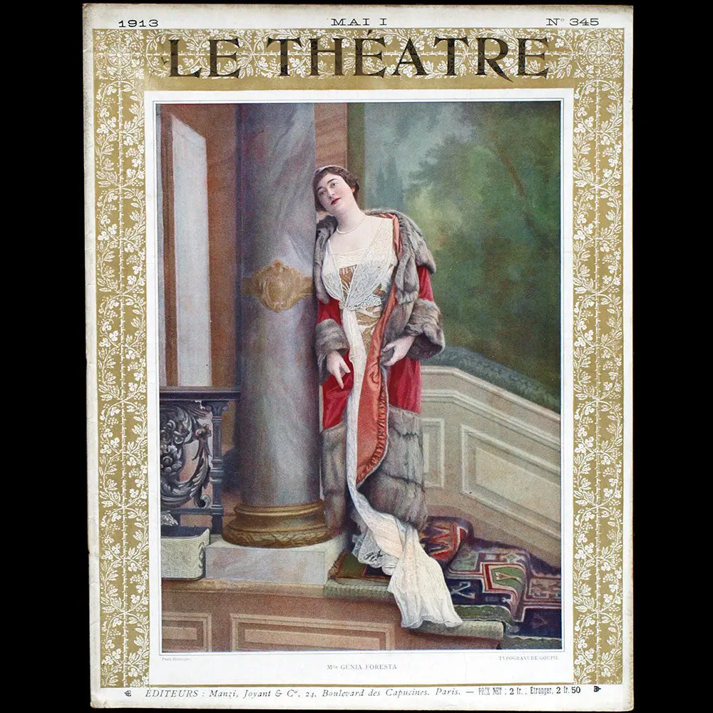 Le Théâtre (1Er Mai 1913), Le Minaret, Costumes De Paul Poiret 1