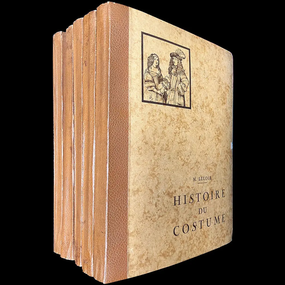 Maurice Leloir - Histoire Du Costume De L'antiquité À 1914, Réunion Des 5 Tomes (1933-1938) 1
