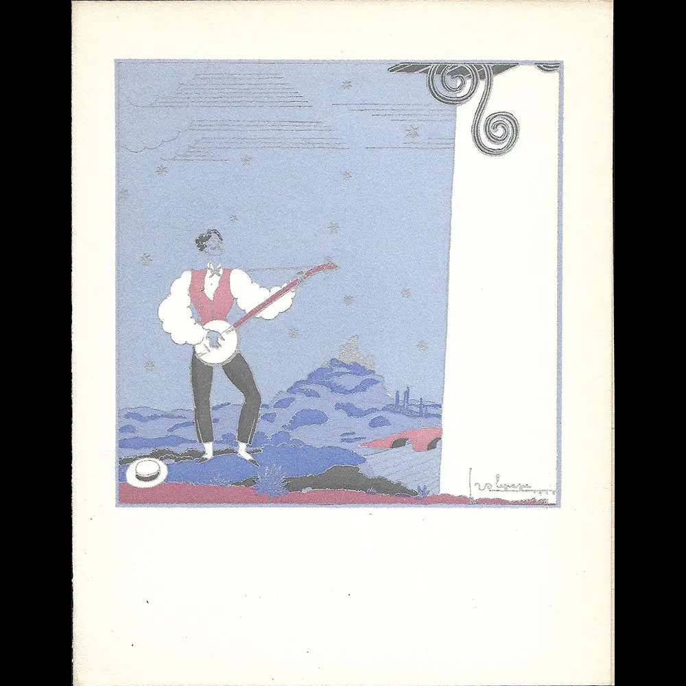 Georges Lepape - La Chanson (1925) 1