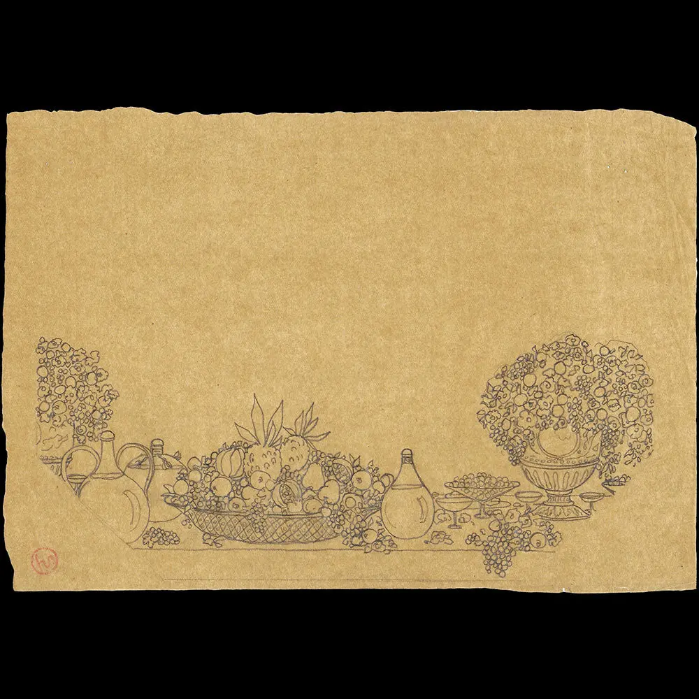 Modes Et Manières D'aujourd'hui - Le Festin, Dessin De Georges Lepape Pour La Planche Vii (1912) 2