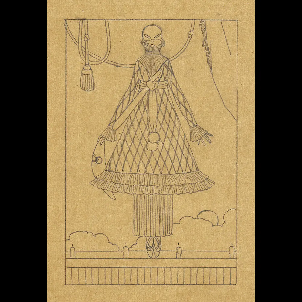 Modes Et Manières D'aujourd'hui - Le Travesti, Dessin De Georges Lepape Pour La Planche Xii (1912) 1