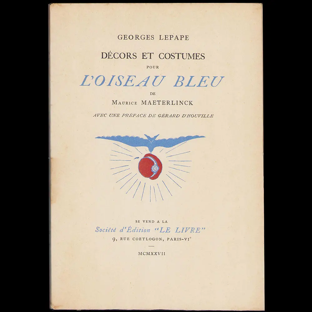 Georges Lepape - Décors Et Costumes Pour L'oiseau Bleu De Maurice Maeterlinck (1927) 1