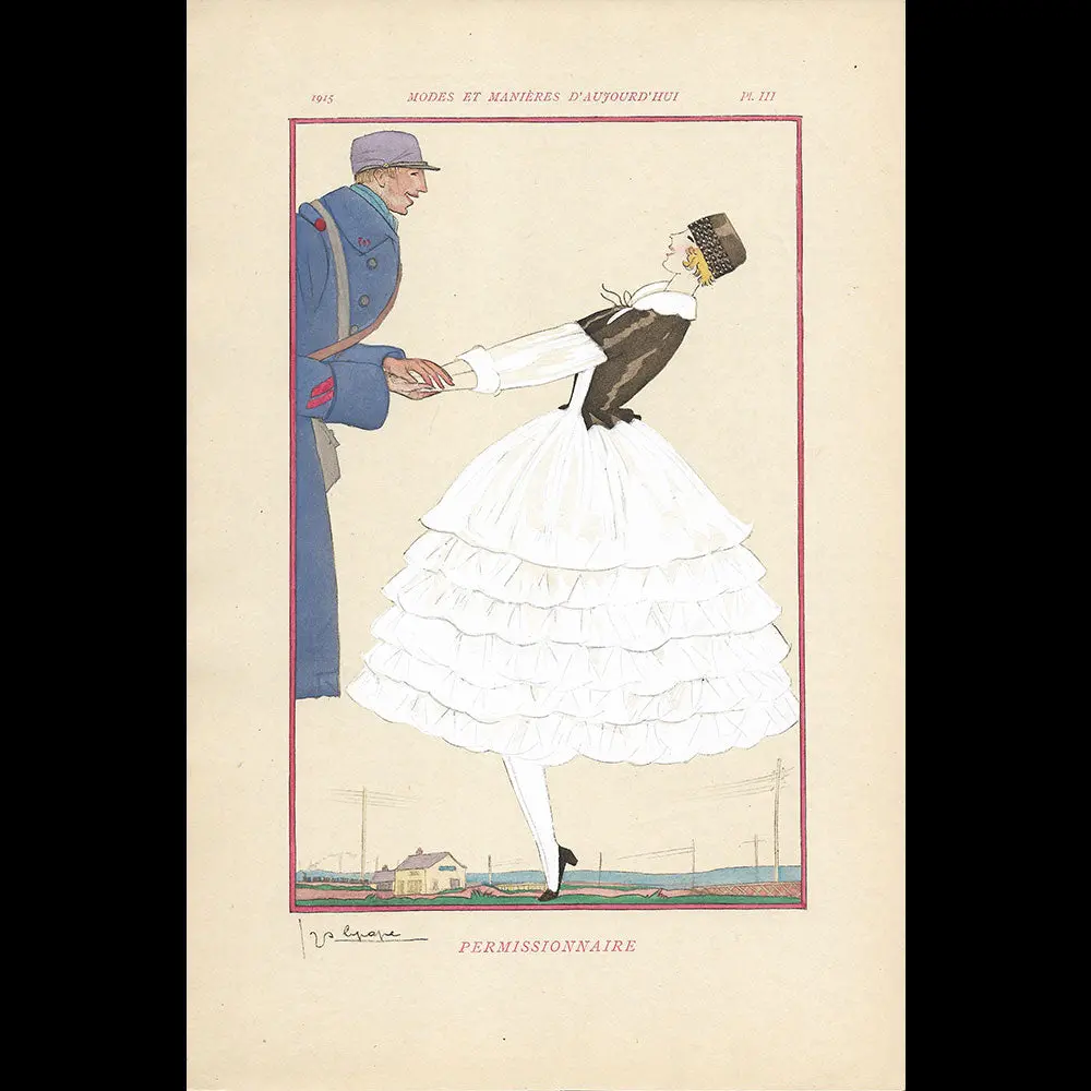 Modes Et Manières D'aujourd'hui, Par Georges Lepape (1919) 2
