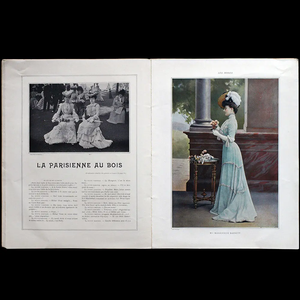Les Modes (Août 1901), Couverture De Nattier 2