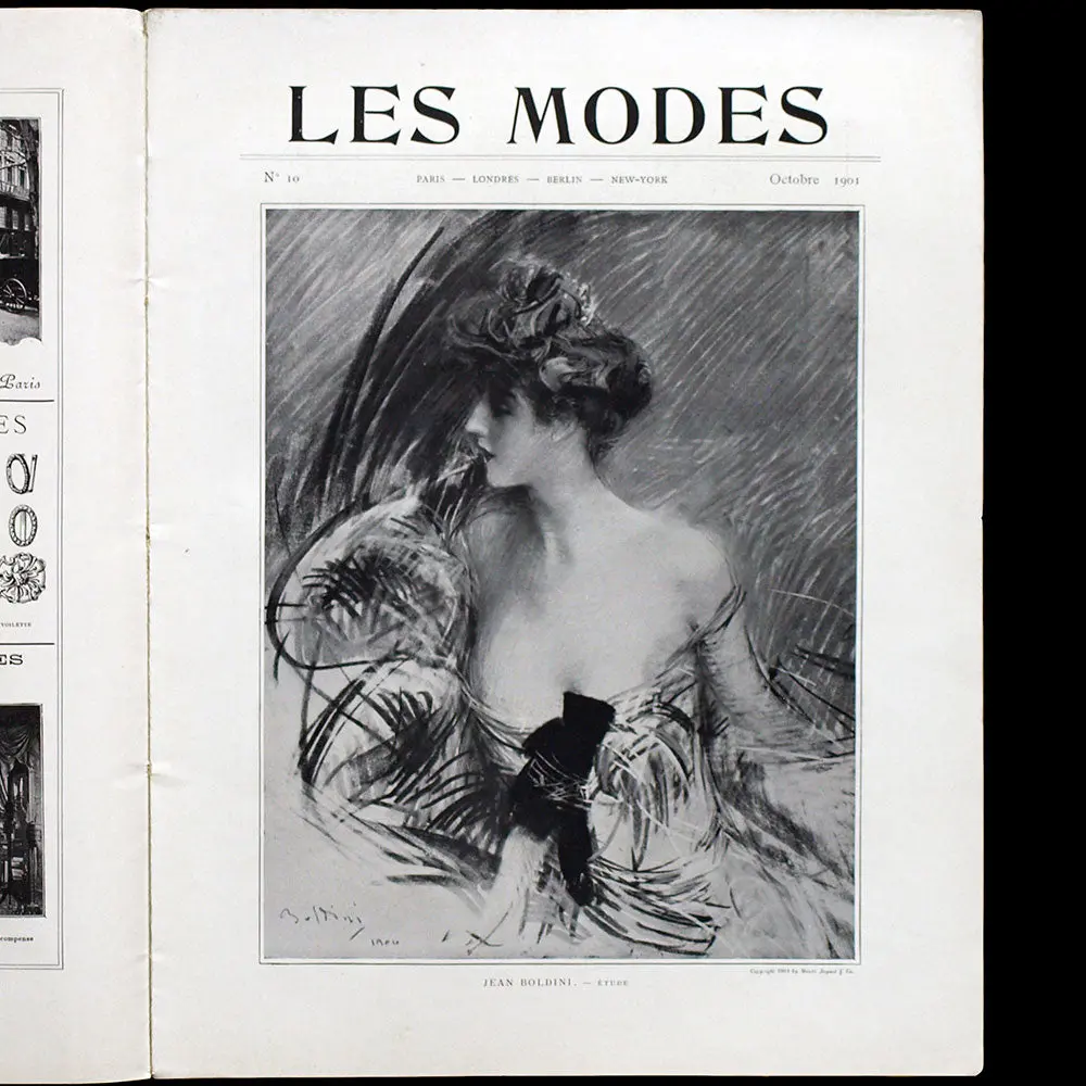 Les Modes (Octobre 1901), Couverture De Gainsborough 2