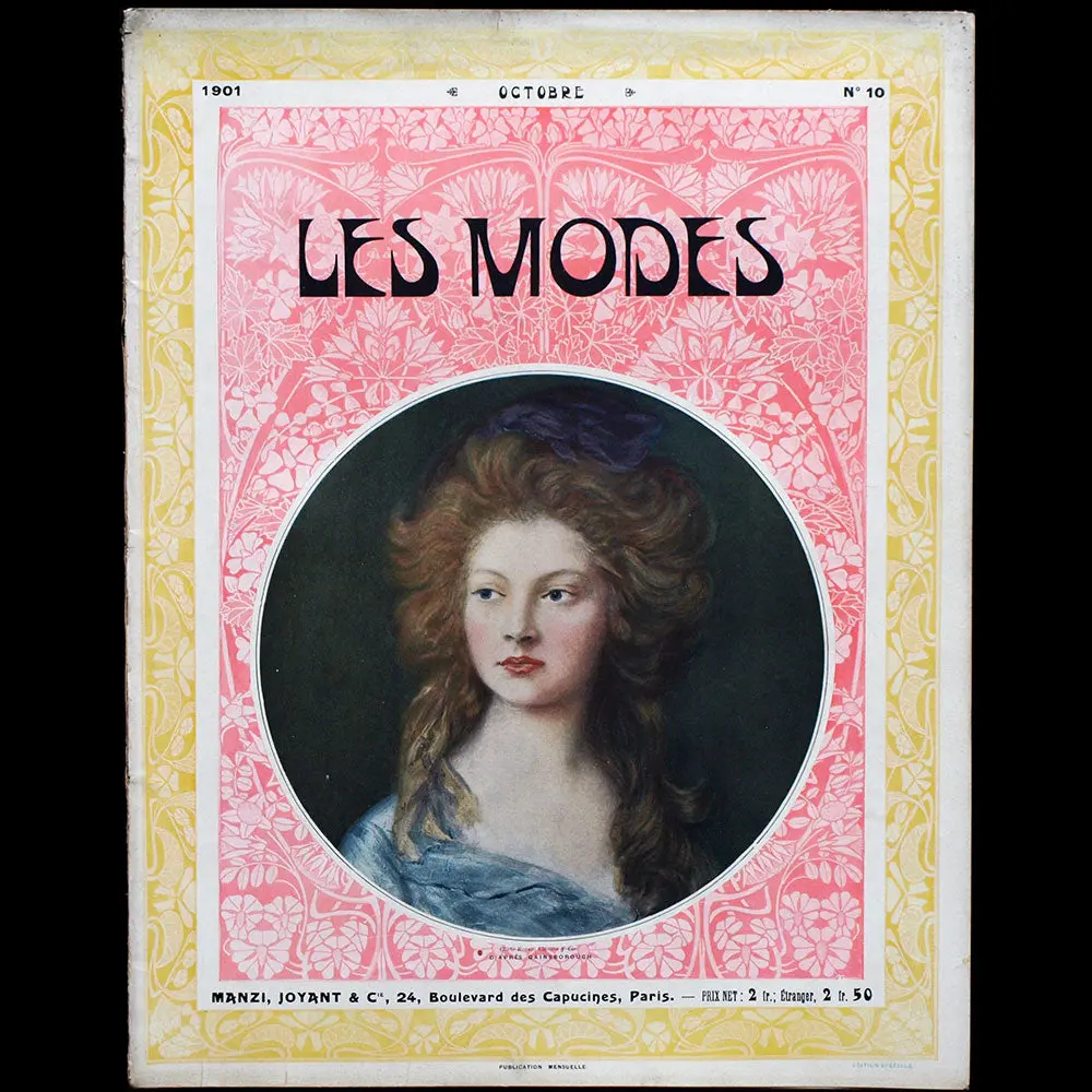 Les Modes (Octobre 1901), Couverture De Gainsborough 1