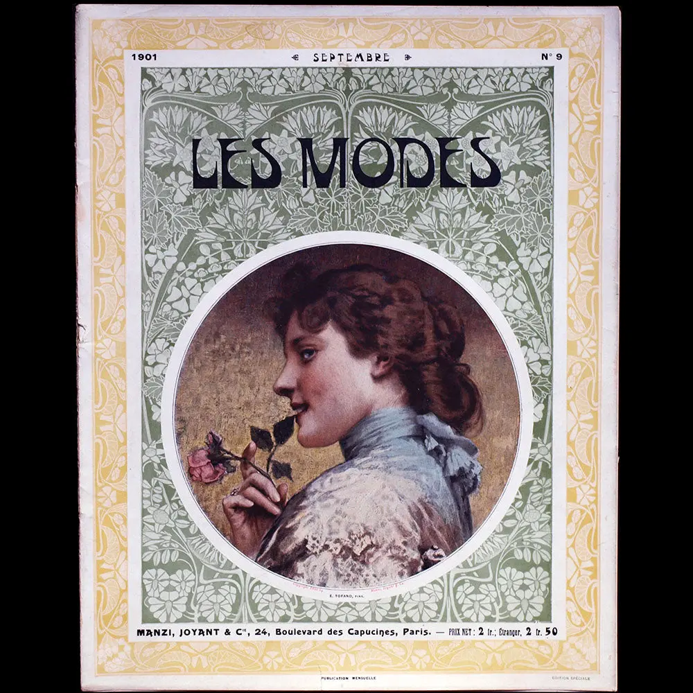 Les Modes (Septembre 1901), Couverture De Tofano 1