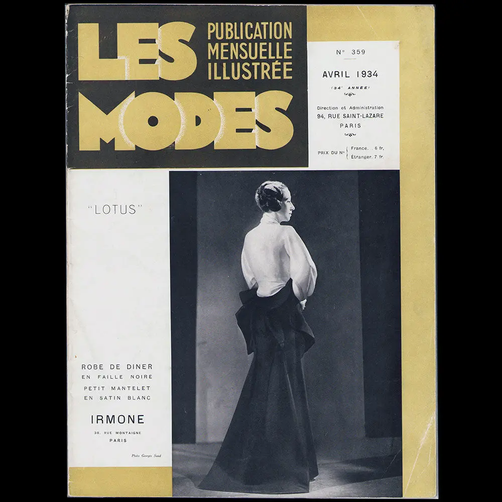 Les Modes, N°359 (Avril 1934) 1