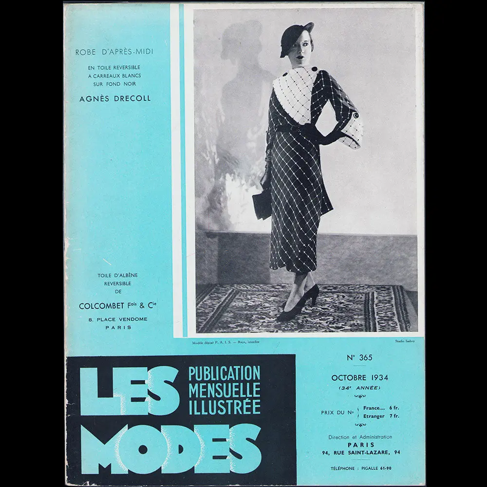 Les Modes, N°365 (Octobre 1934) 1