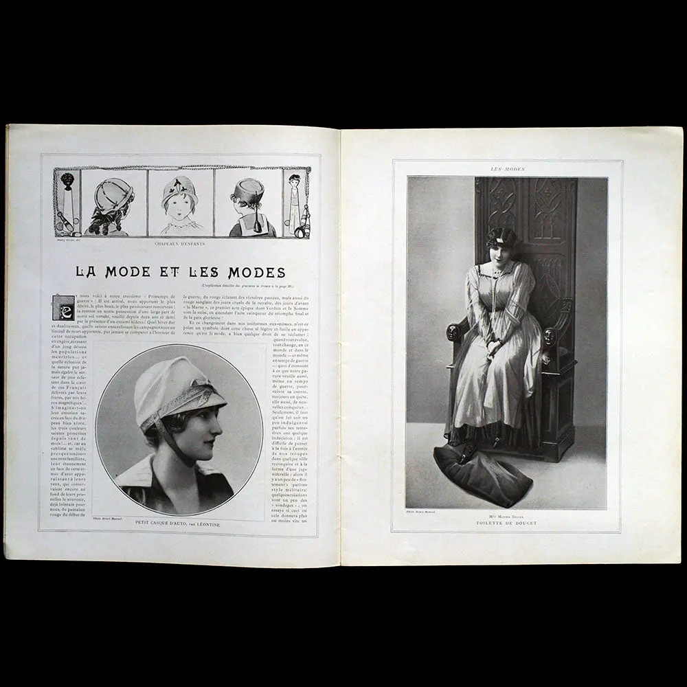 Les Modes, N° 170, Couverture De David (1917) 2