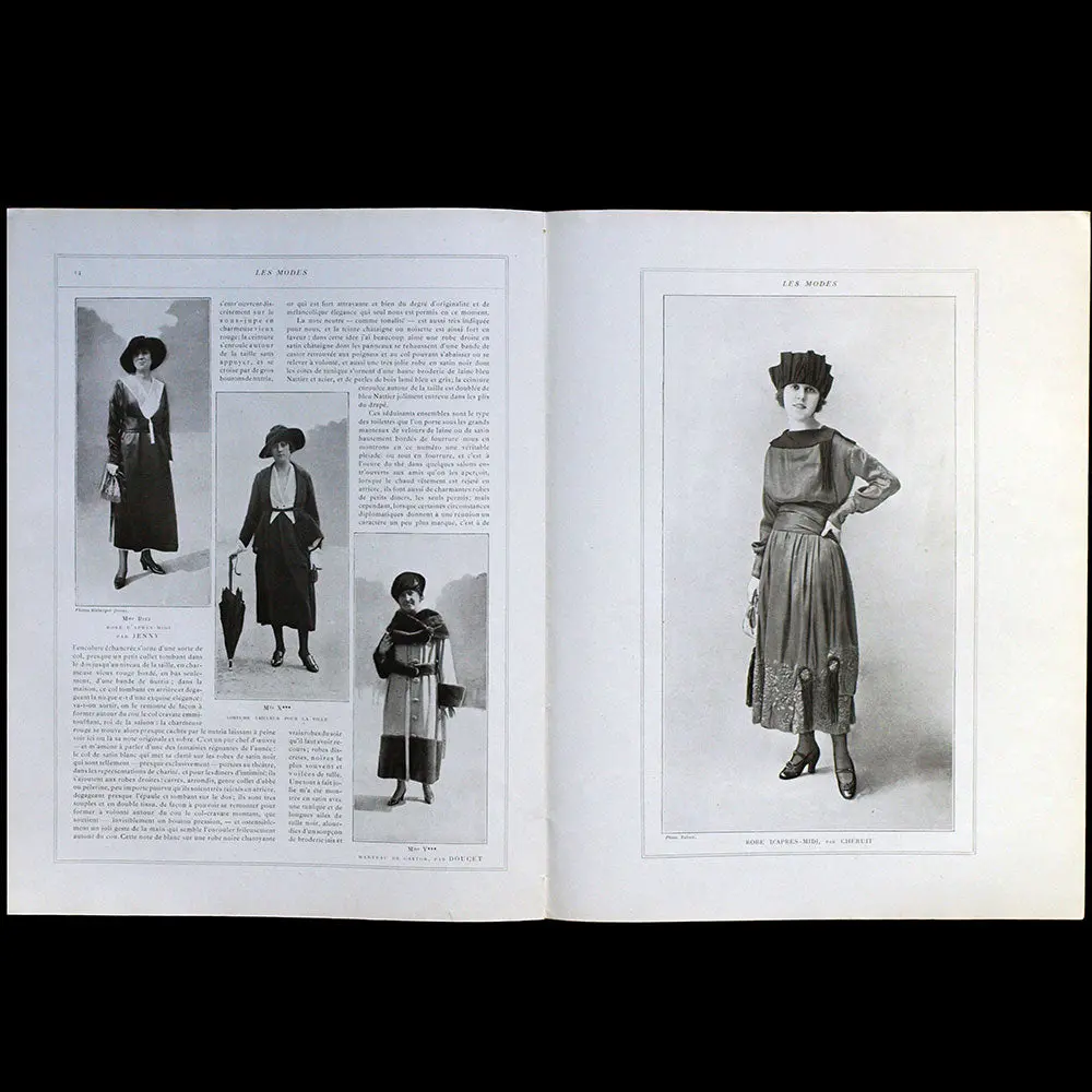 Les Modes, N° 174, Couverture De Reutlinger (1917) 2