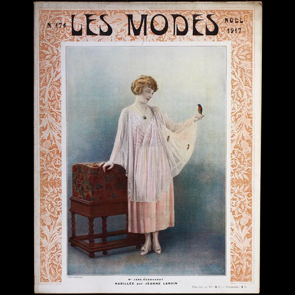 Les Modes, N° 174, Couverture De Reutlinger (1917) 1
