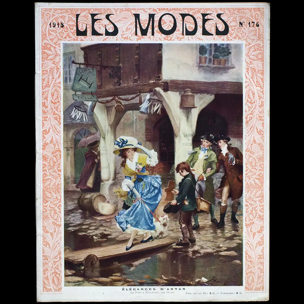 Les Modes, N° 176, Couverture D'outin (1918) 1