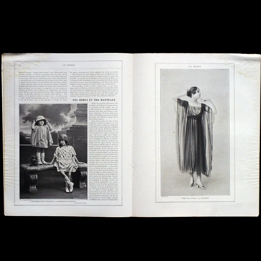 Les Modes, N° 177, Couverture De Félix (1918) 2