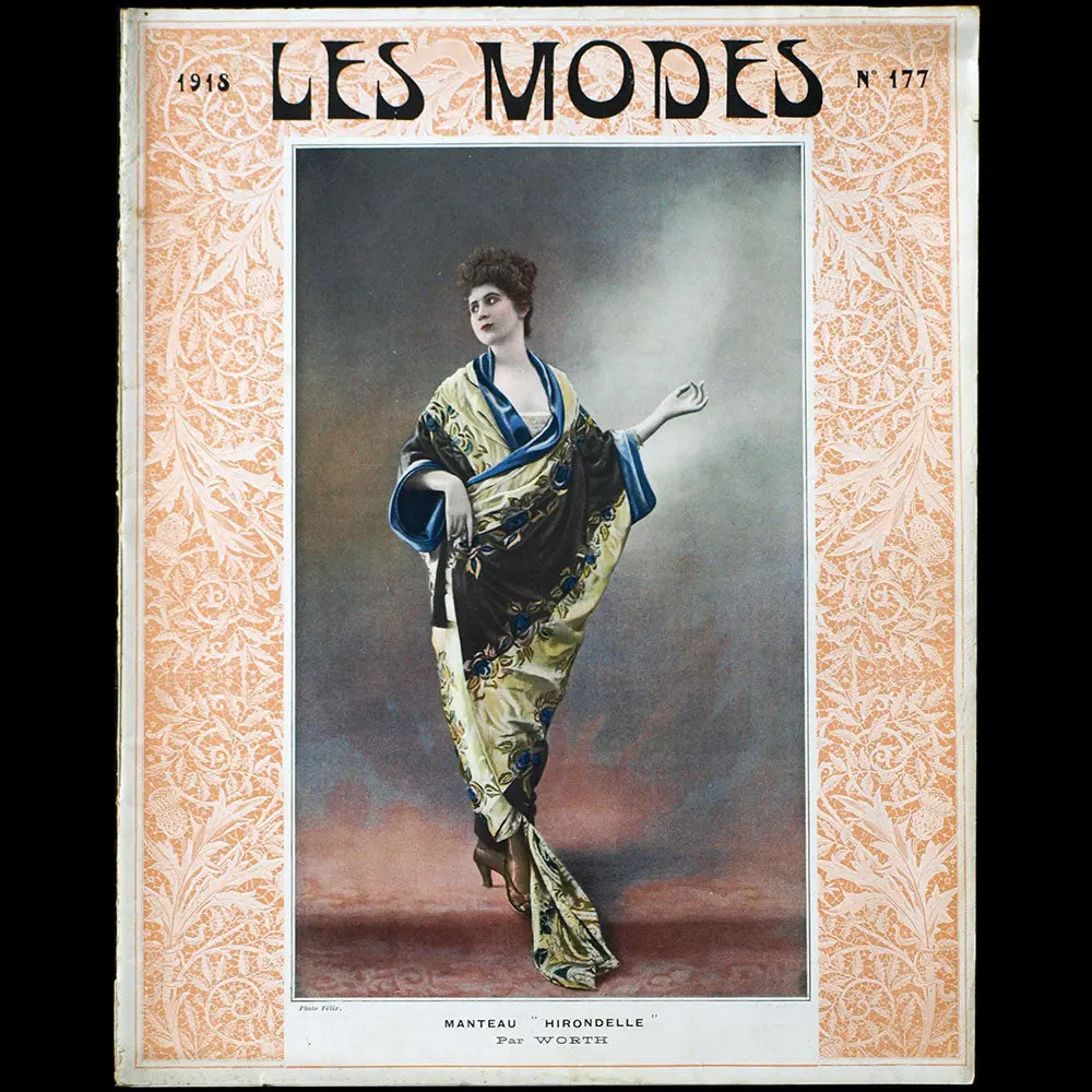 Les Modes, N° 177, Couverture De Félix (1918) 1