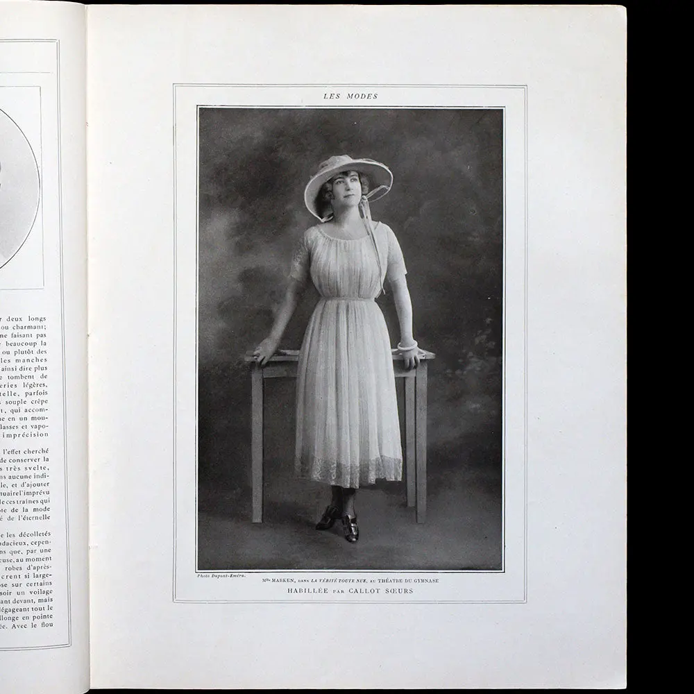 Les Modes, N° 182, Couverture De Dupont-Emera (1919) 2