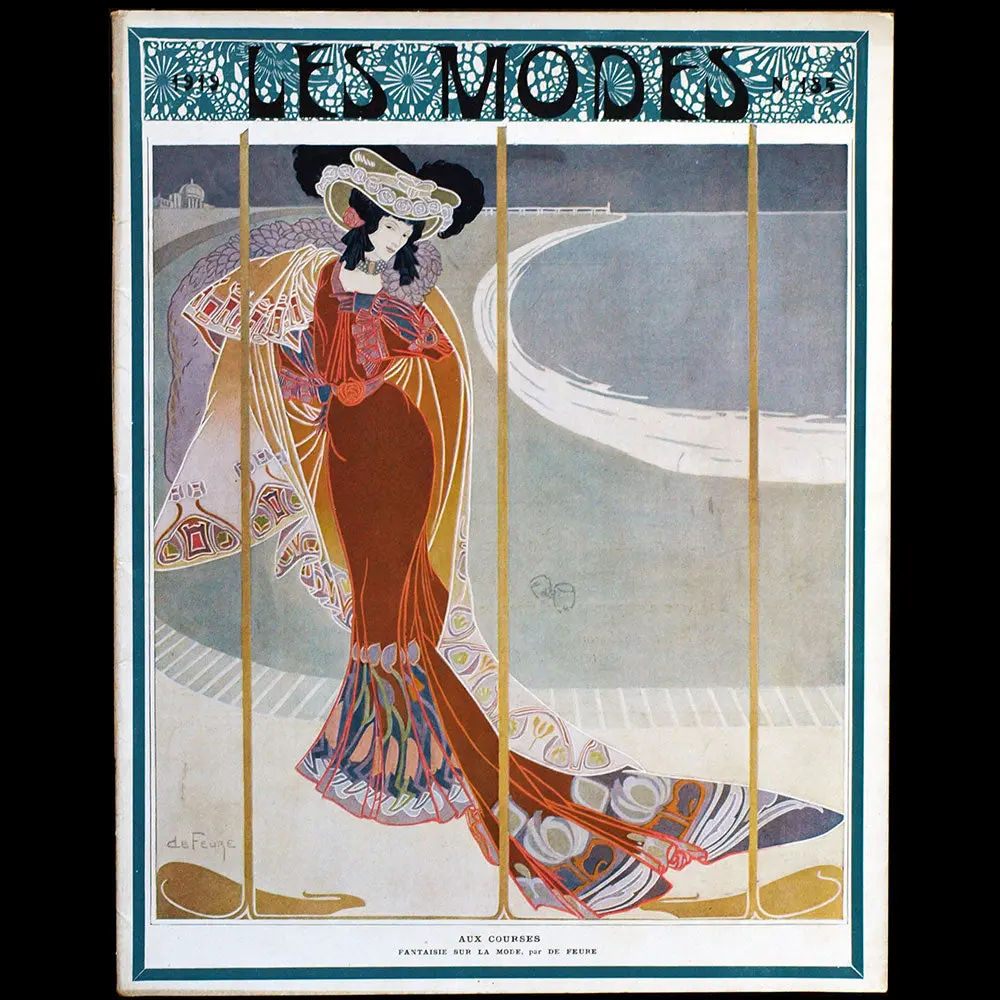 Les Modes, N° 185, Couverture De Georges De Feure (1919) 1
