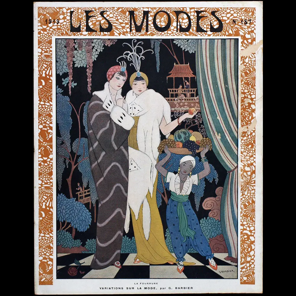 Les Modes, N° 187, Couverture De George Barbier (1919) 1