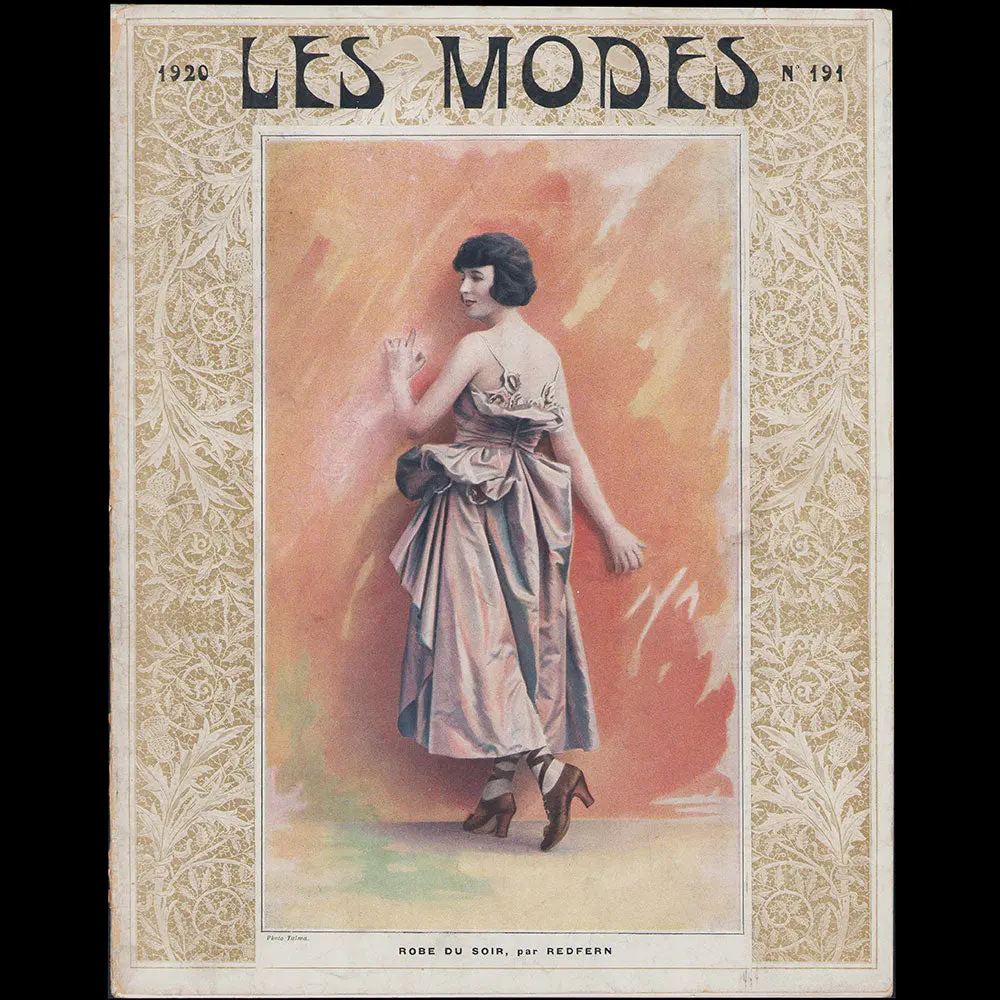 Les Modes, N° 191, Couverture De Talma (1920) 1