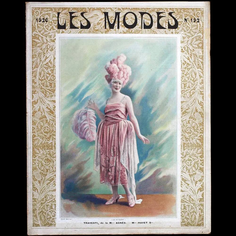 Les Modes, N° 192, Couverture D'eméra (1920) 1
