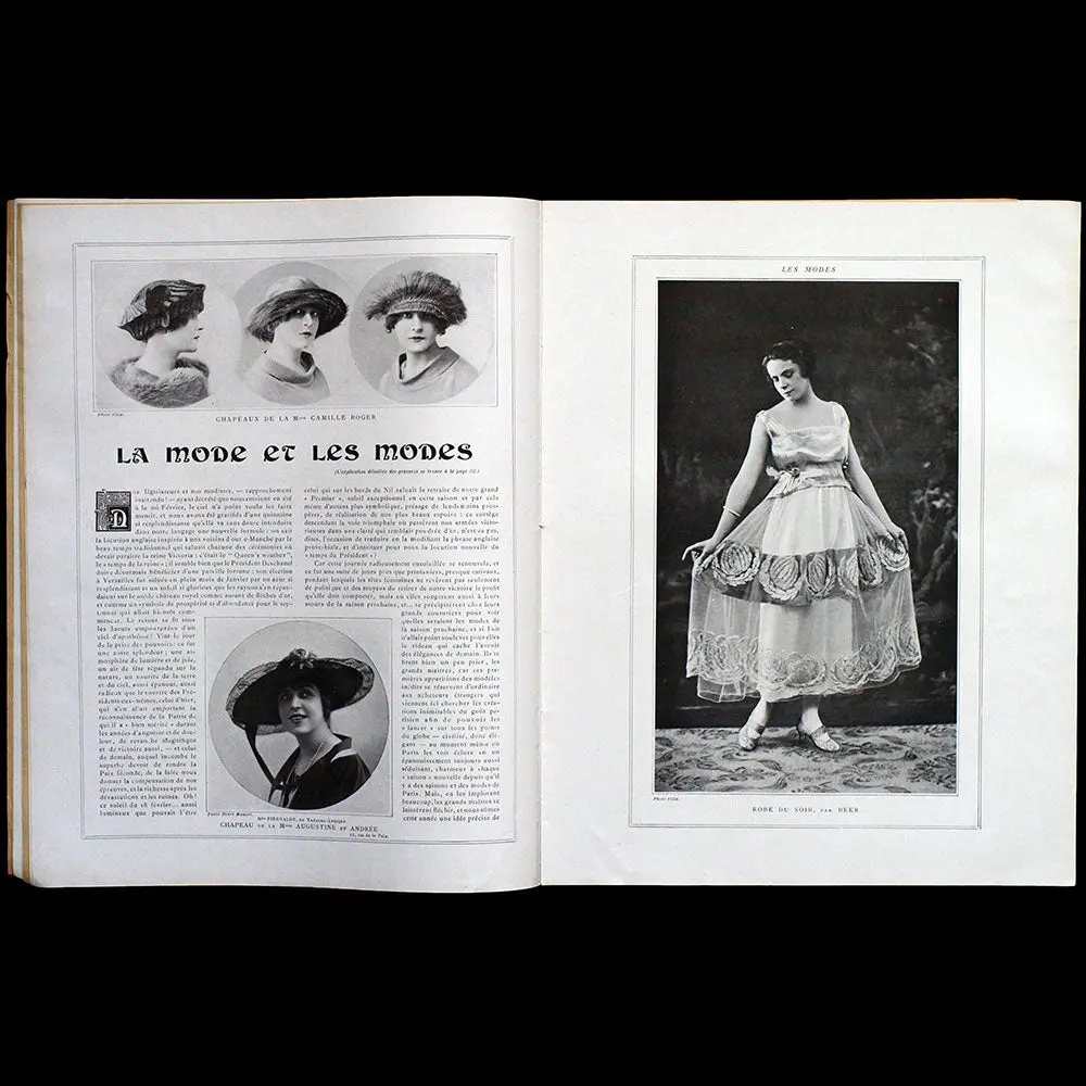 Les Modes, N° 192, Couverture D'eméra (1920) 2