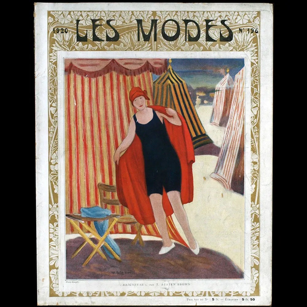 Les Modes, N° 196, Couverture De Thomas Austen Brown (1920) 1