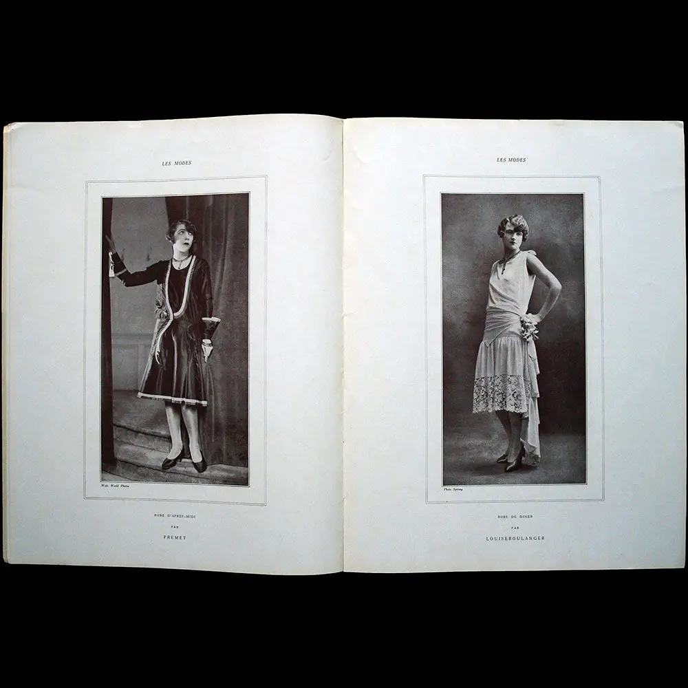 Les Modes N°297 (Février 1929), Couverture De Reutlinger D'un Modèle De A La Reine D'angleterre 2