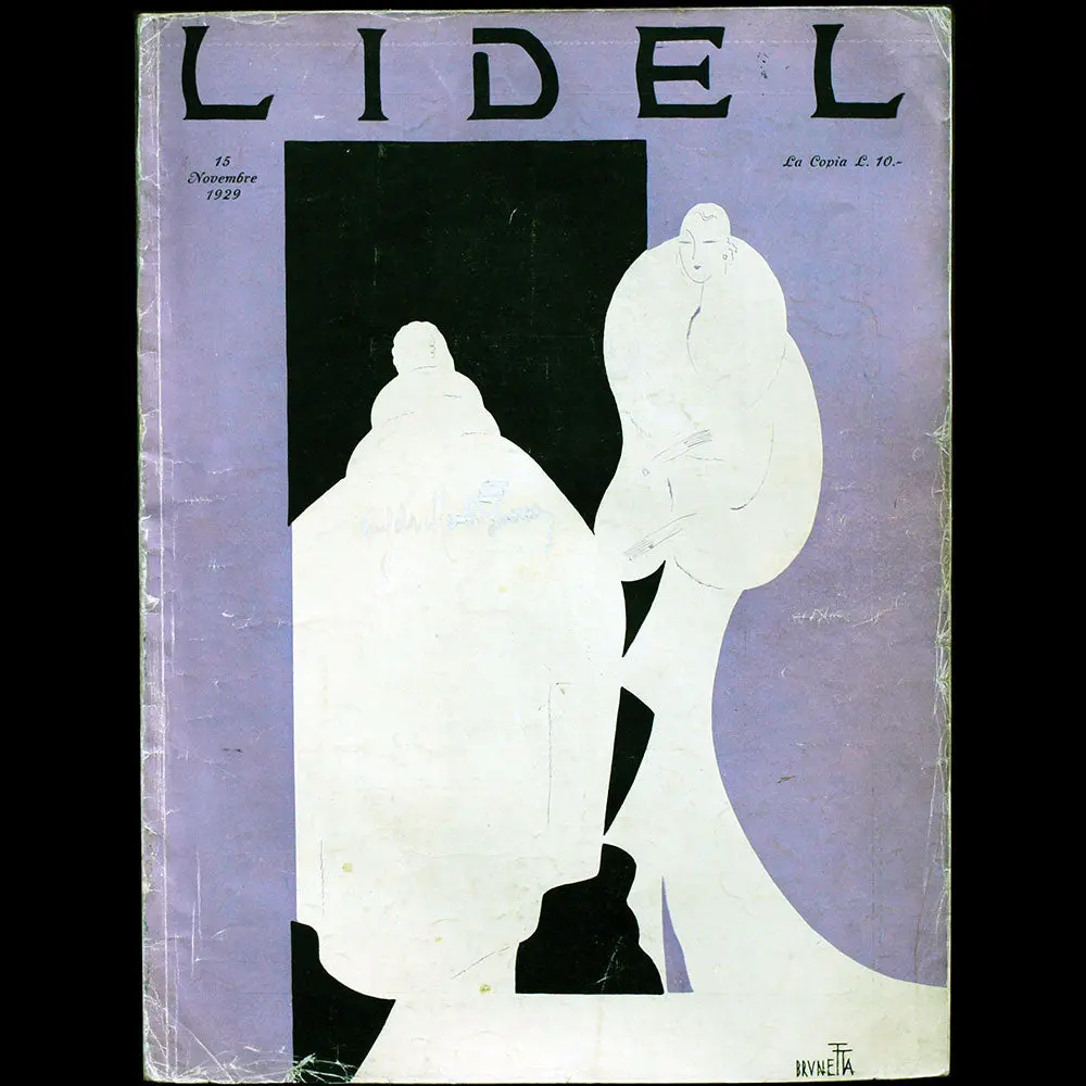 Lidel (Novembre 1929), Couverture De Brunetta 1