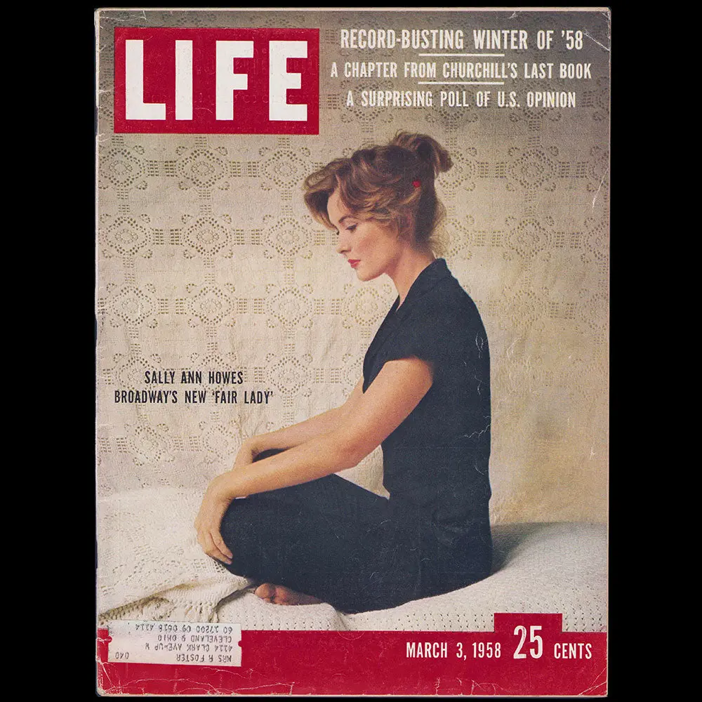 Life - Dior's Heir Flies High With Help Of Trapeze (March 3Rd 1958) 1