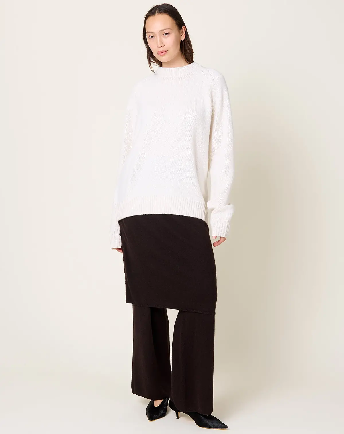 Anine Sweater In Cream 1
