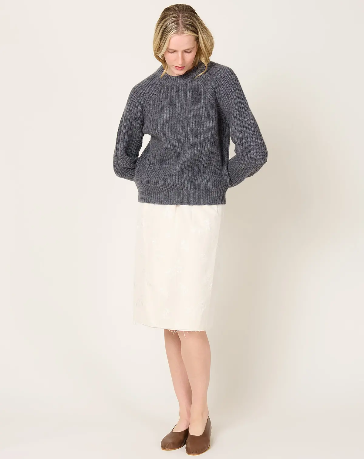 Miki Sweater In Graphite 1