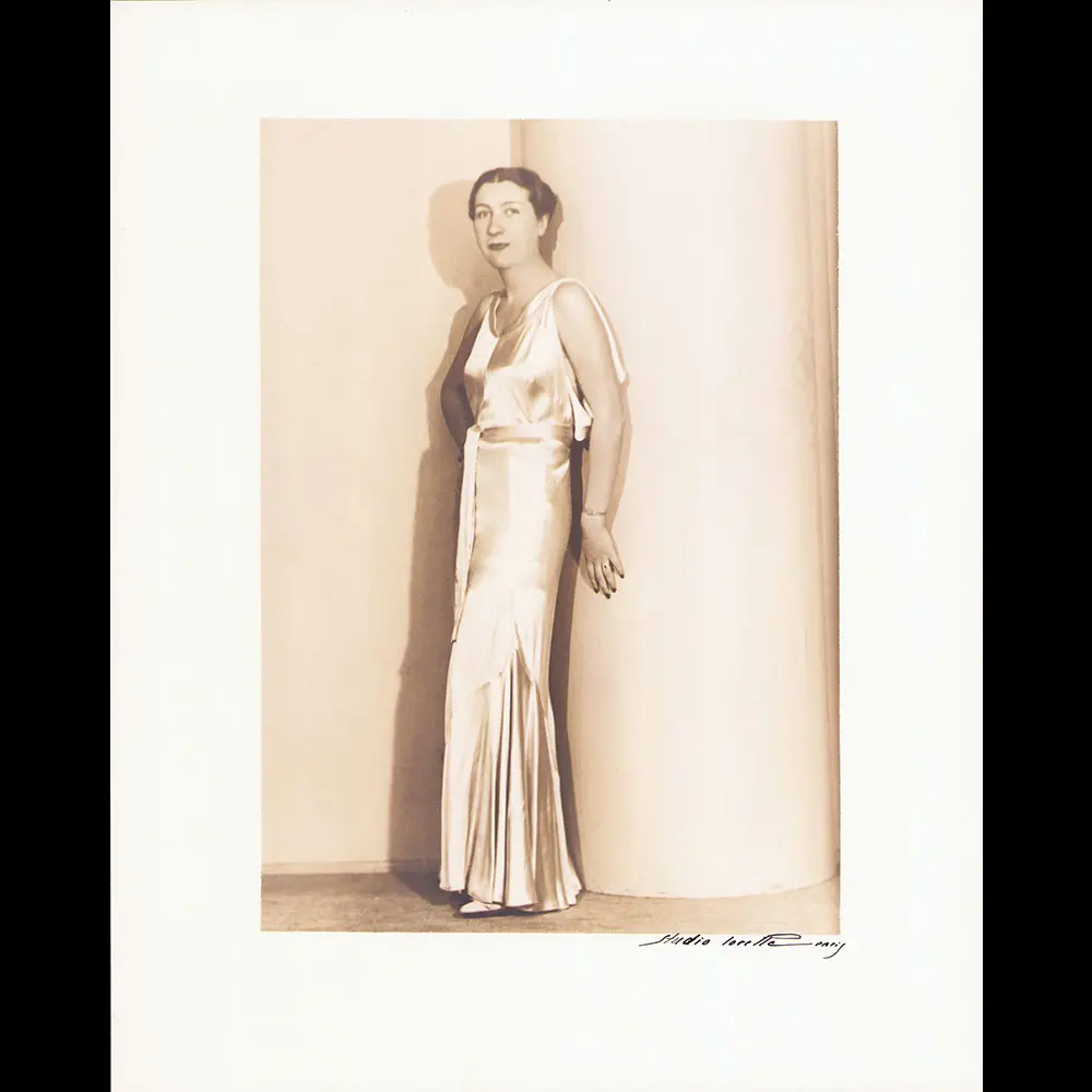 Robe Du Soir, Tirage Du Studio Lorelle (1930S) 1