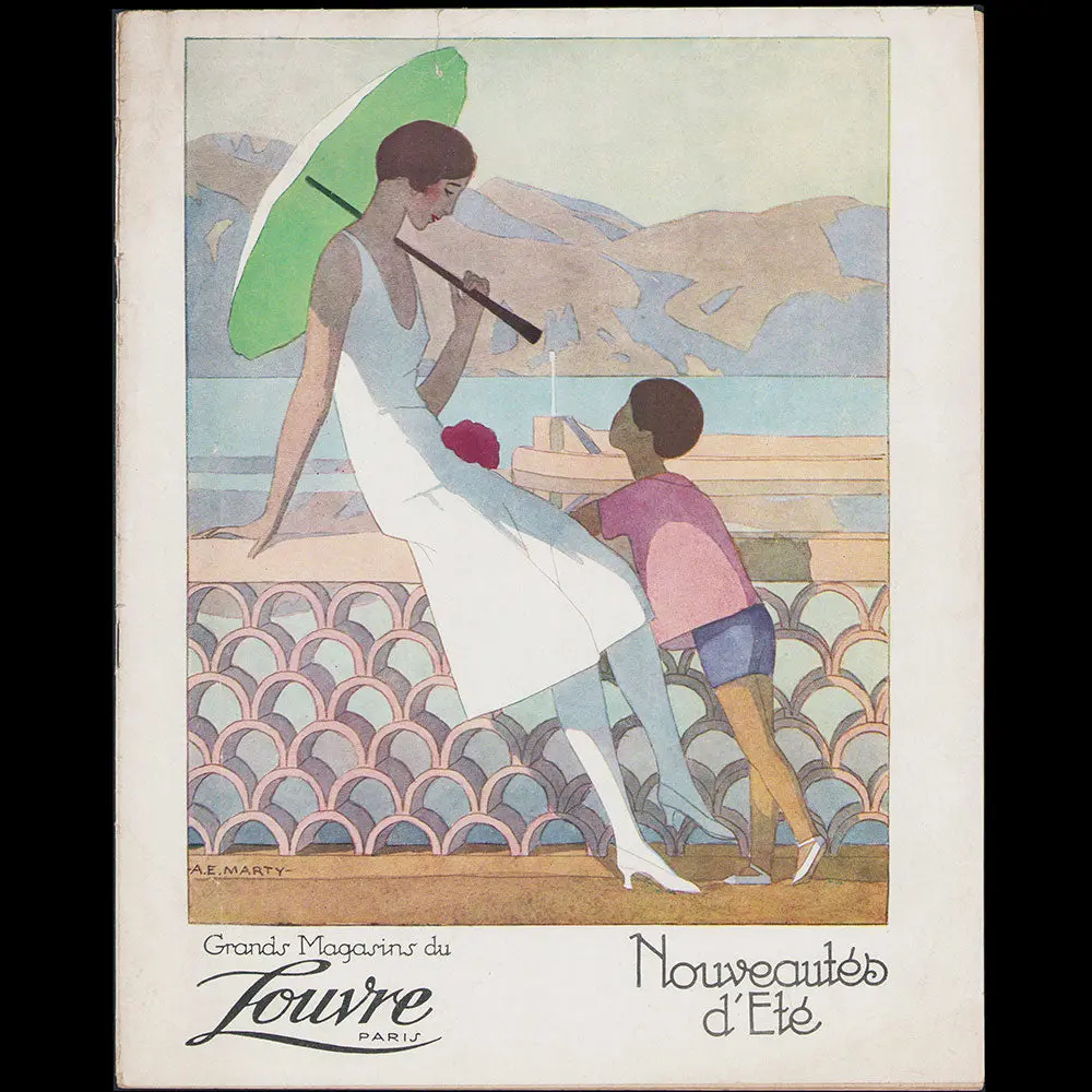 Grands Magasins Du Louvre - Catalogue Illustré Par André-Edouard Marty (1927) 1