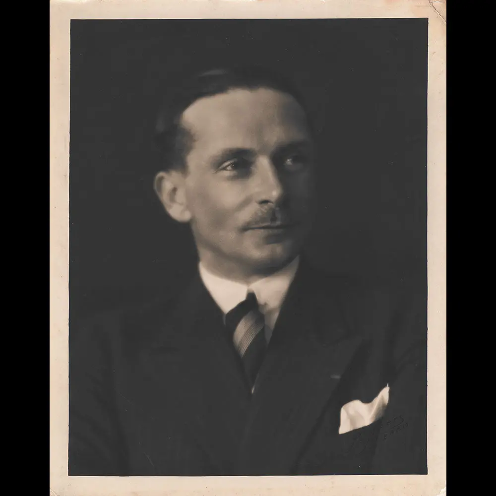 Lelong - Portrait De Lucien Lelong Par Pierre Apers (Circa 1925) 1