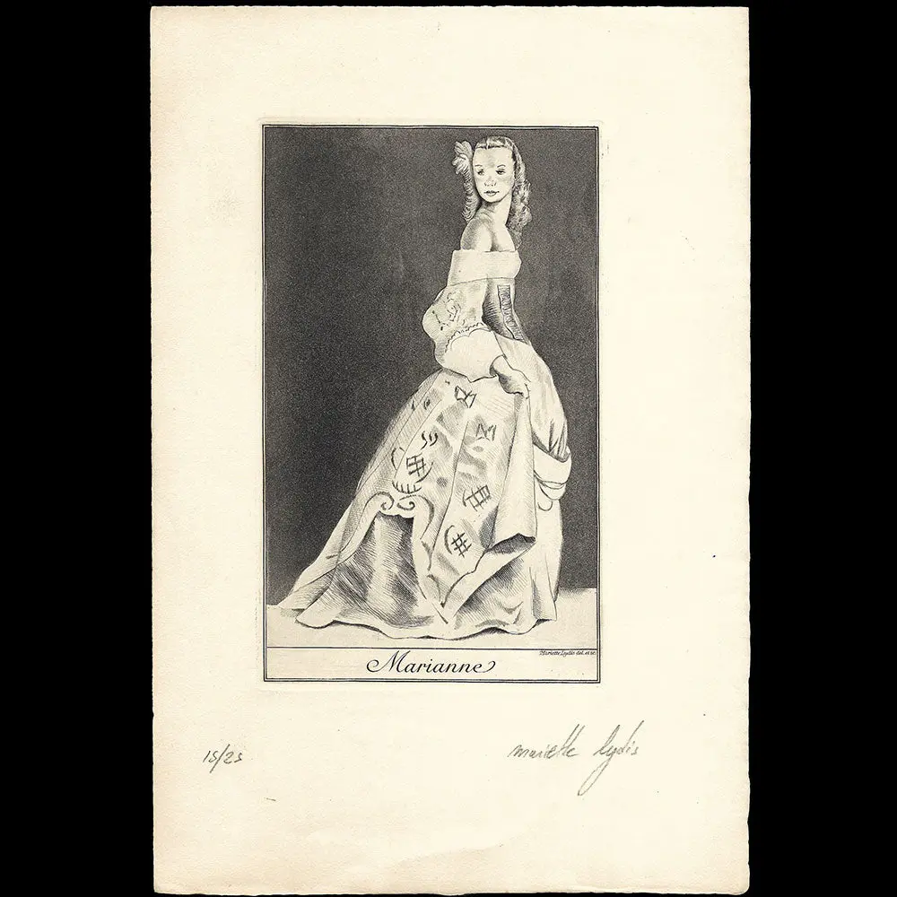Marianne, Tiré À Part De Mariette Lydis (1939) 1