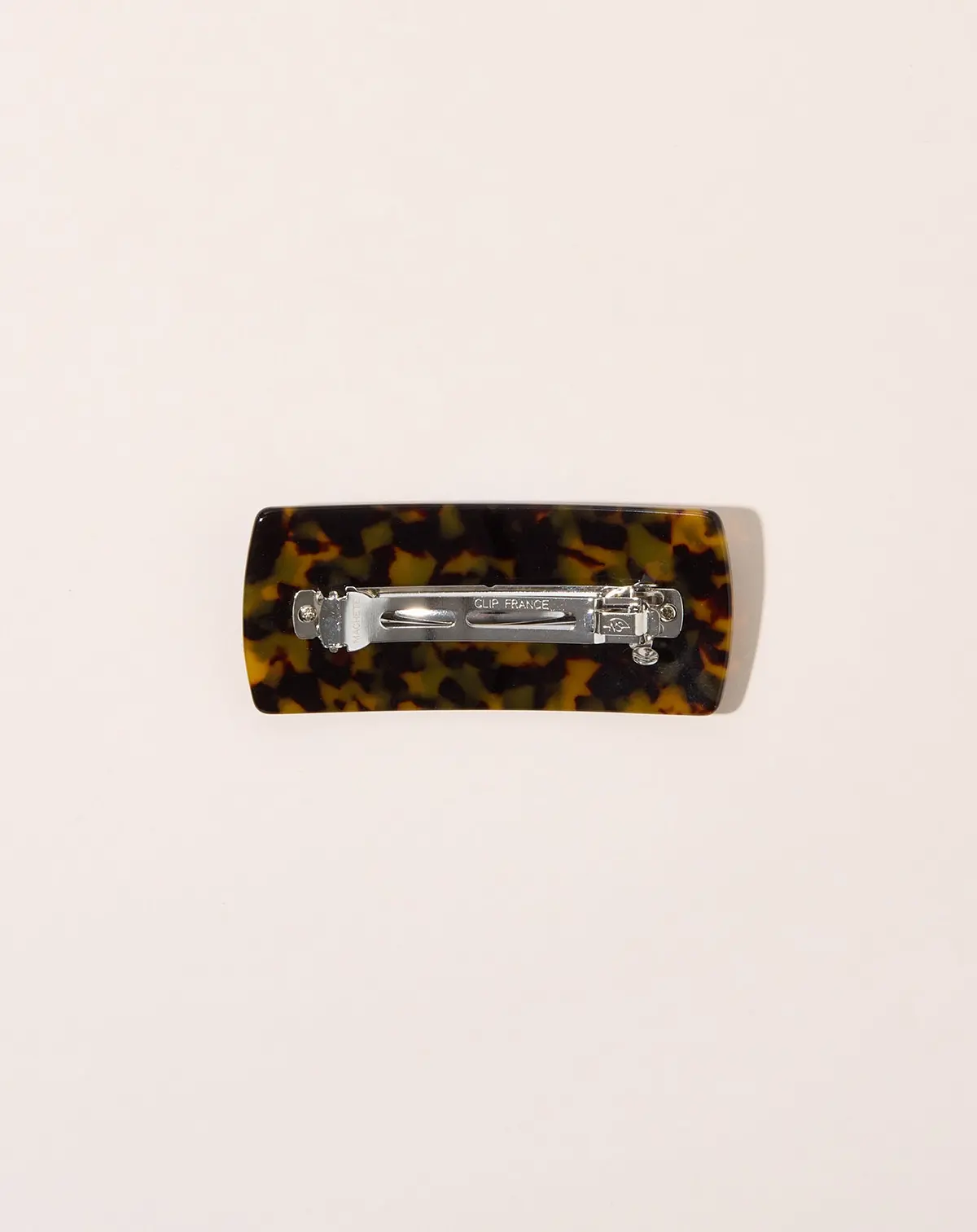 Jumbo Box Barrette In Classic Tortoise 2