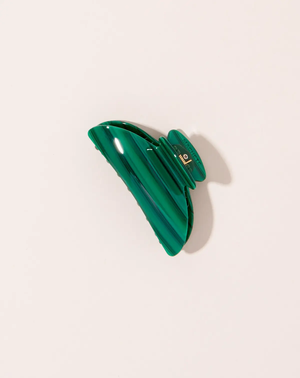 Midi Heirloom Claw In Malachite 2