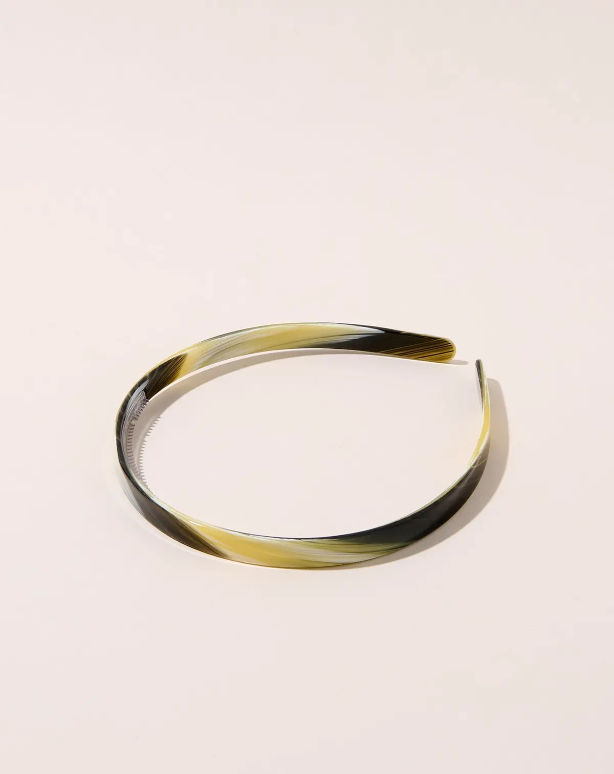 Ultralight Thin Headband In Horn 1