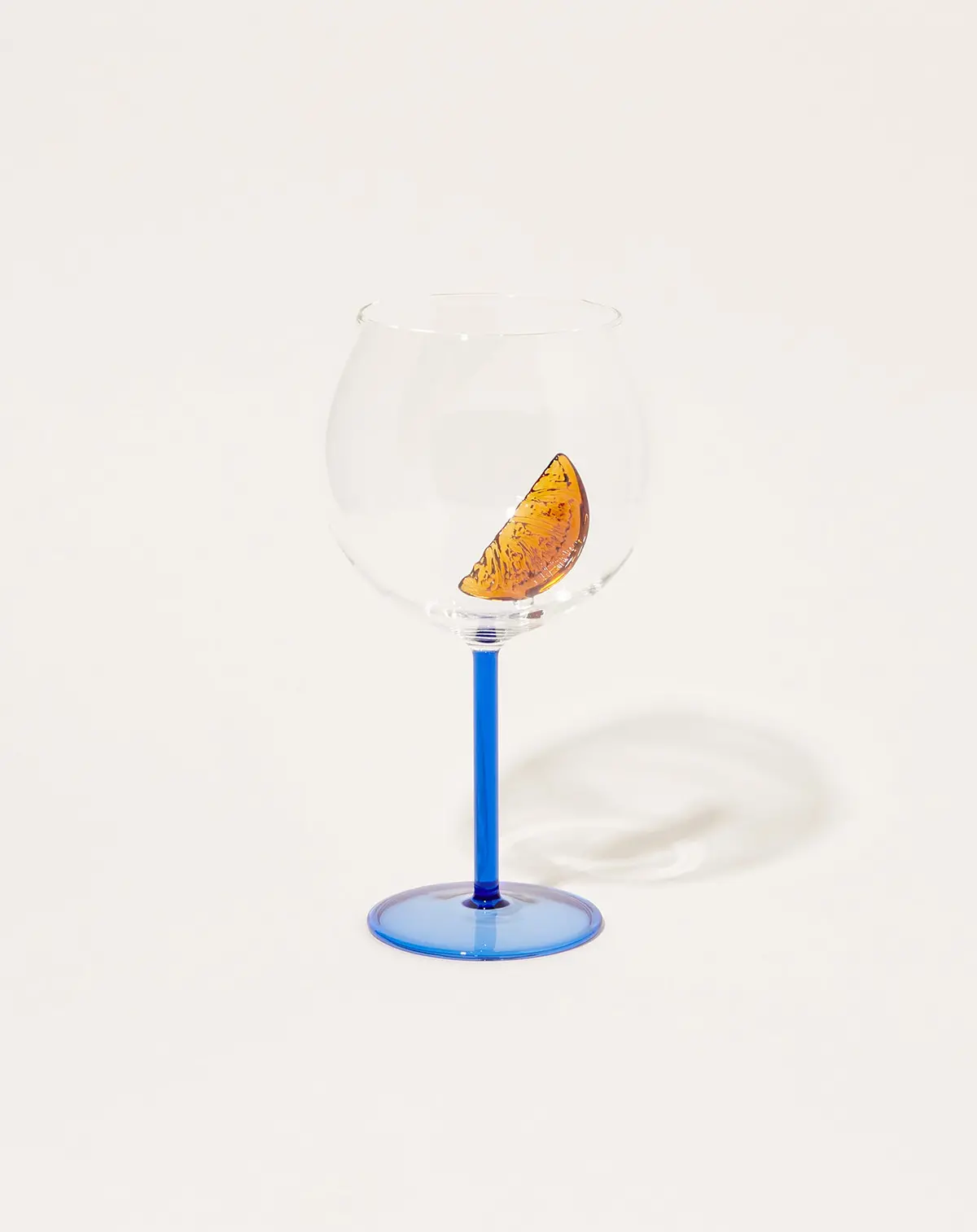 Le Spritz Glass In Azure And Clear And Amber 1