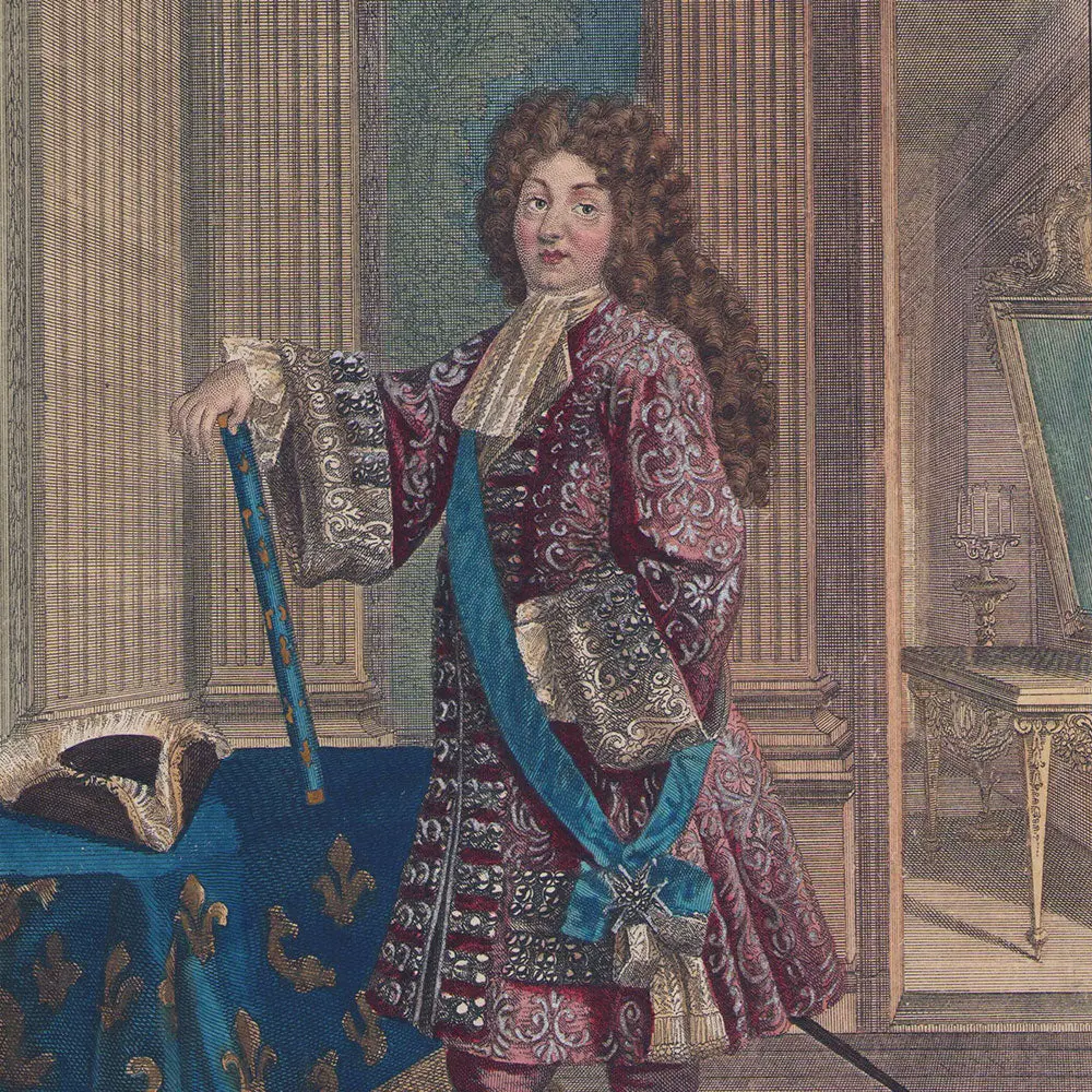 Mariette - Louis Dauphin De France, Portrait En Mode (Circa 1690-1710) 2