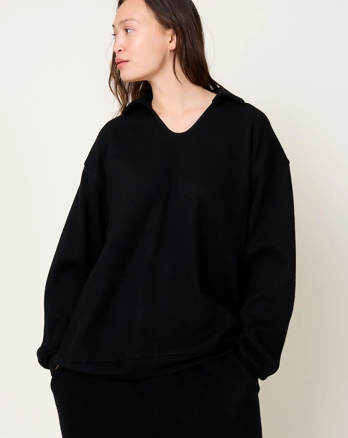 Training Sweatshirt In Black 1