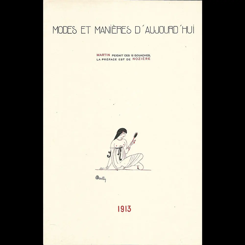 Modes Et Manières D'aujourd'hui, Par Charles Martin (1913) 2
