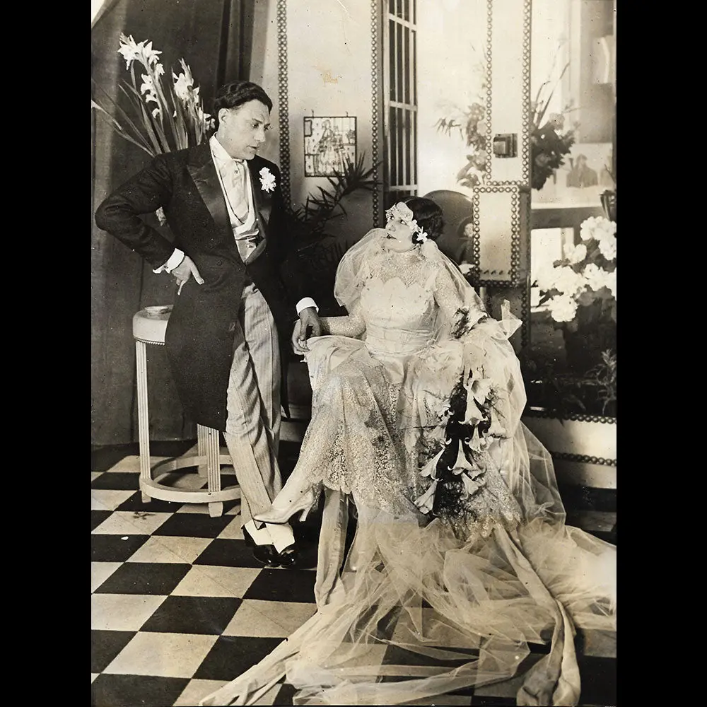 Melnotte Simonin - Portrait D'andré Melnotte Simonin Et De Gilberte Duclaud (1927) 1