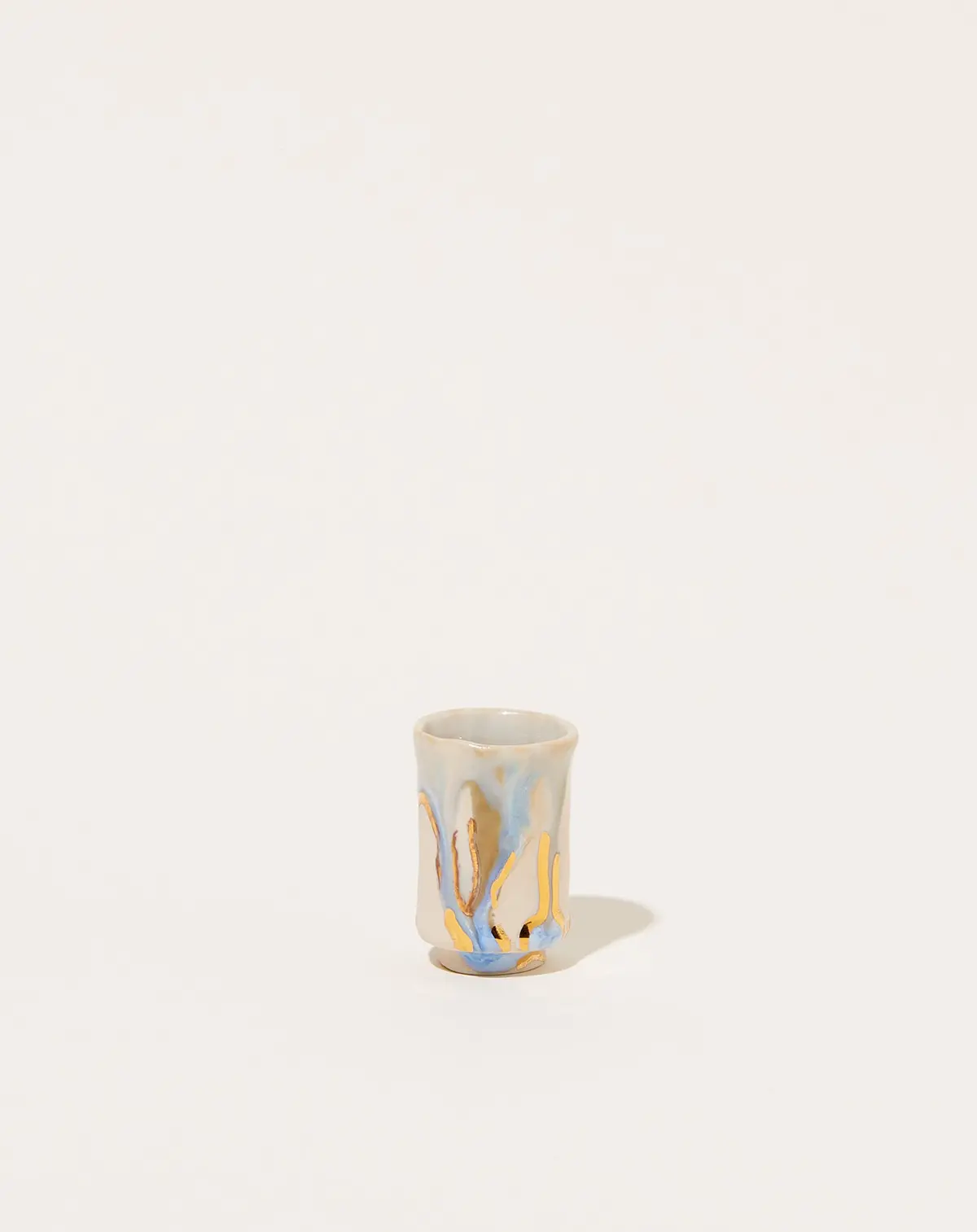 Ambrosia Shot Glass With Gold 1
