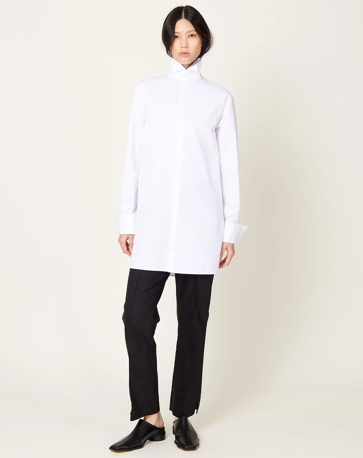 Long Sleeved Shirt In White 1