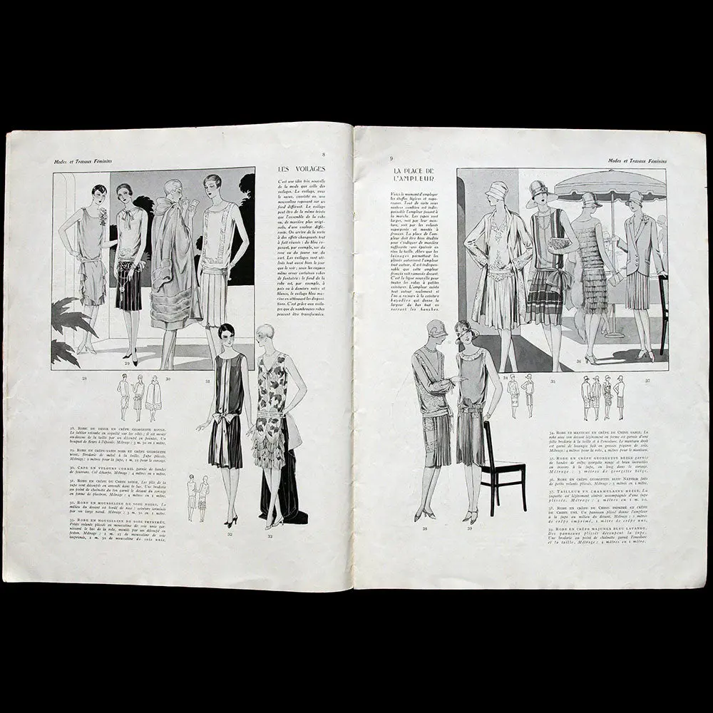 Modes Et Travaux, 1Er Juillet 1927, Couverture De Bes D'un Modèle De Philippe & Gaston 2