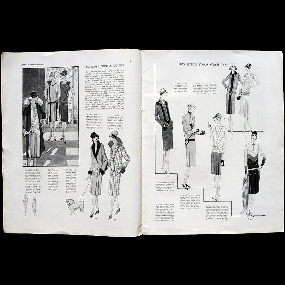 Modes Et Travaux, 1Er Septembre 1927, Couverture De Bes D'un Modèle D'aine-Montaillé 2