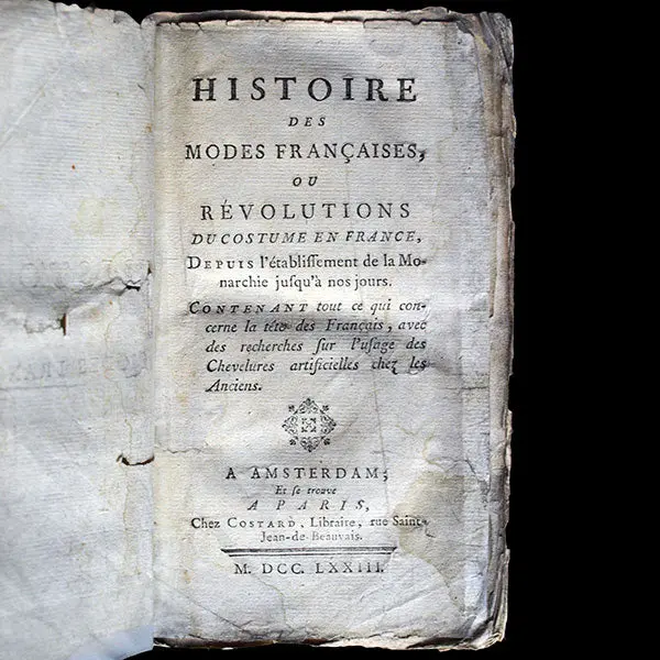 Molé - Histoire Des Modes Françaises Ou Révolution Du Costume En France (1773) 2