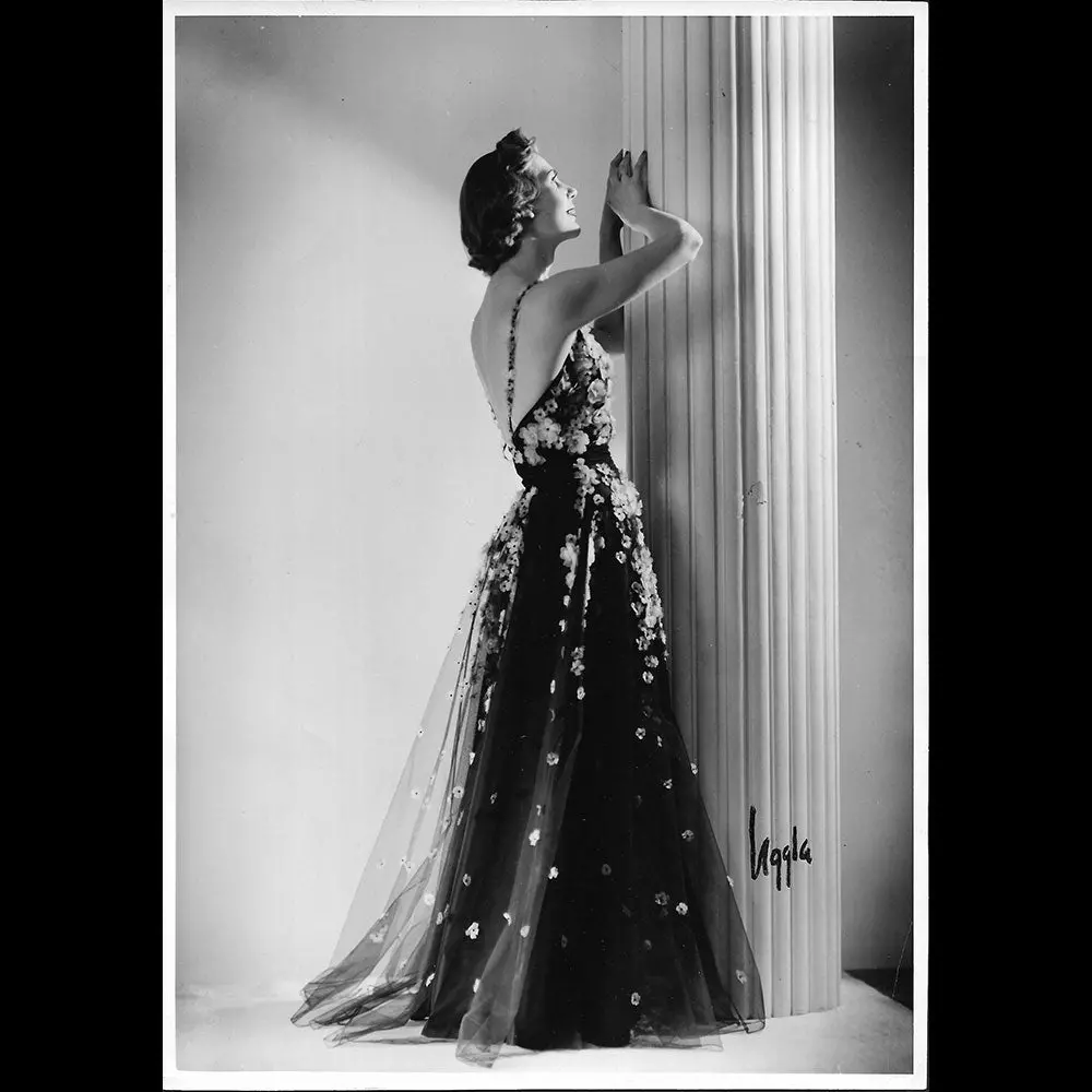Molyneux - Robe Du Soir (1939), Tirage De L'atelier Uggla 1